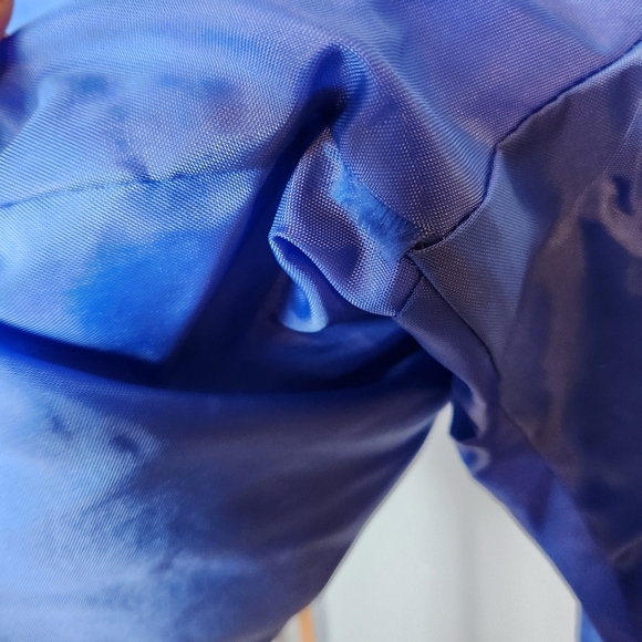 💙 Vintage AMPI Dawson Bomber Jacket Lonnie L 🐂 - Picture 8 of 8